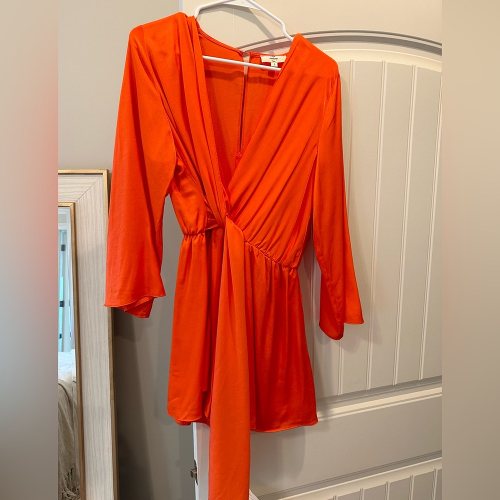 Orange Romper